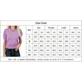 thumbnail image 5 of Kitsin Womens Puff Short Sleeve Sweater Tops Crewneck Basic Knit Pullover Lightweight Solid Casual Sweaters Blouse, 5 of 6