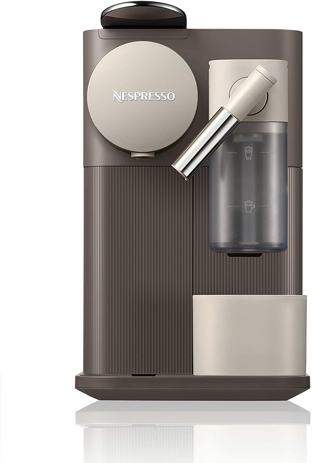 used like new - Nespresso by De'Longhi EN500BW Lattissima One Original  Espresso Machine with Milk Frother, Warm Slate - Walmart.com