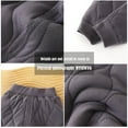 thumbnail image 4 of MEZZALL Girls Solid Color Lined Winter Coat Mid Length Hooded Jacket With Cute Toddler Dailywear, Grey, 4-5, 4 of 4