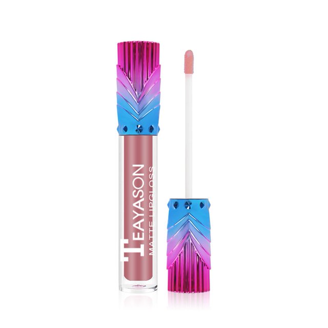 Lápiz labial hidratante líquido no pegajoso de larga duración resistente al agua cosmético 11 #