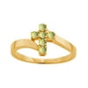Keepsake Personalized Family Jewelry Devotion Cross Ring available in Sterling Silver, Yellow and White Gold