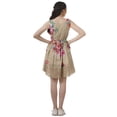 thumbnail image 6 of Moomaya Printed Lace Evening Mini Dress For Party Sleeveless Women Clothing, 6 of 6