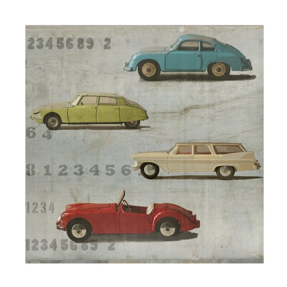 Symposium Design 'Vintage Cars' Canvas Art