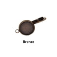 thumbnail image 3 of braveheart Earring Setting Blank Base DIY Craft Jewelry Ear Stud Replacement Handicraft Making Finding Professional Silver Bronze, 3 of 6
