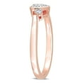thumbnail image 3 of Everly Women's Diamond Rose Gold Plated Ring, 3 of 8