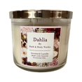 thumbnail image 2 of Bath & Body Works Dahlia Scented 3 Wick Candle 14.5 oz, 2 of 4