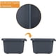 thumbnail image 4 of Organizador de cajones de oficina de 24 piezas, organizador de cajones de cocina de plástico, almacenamiento de maquillaje con bandejas de almacenamiento de 3 tamaños para maquillaje, cocina, baño, 4 of 5