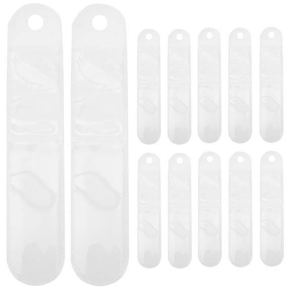 Zonhebin Single Pen Bag 100Pcs Clear Pen Pouch for Office Business