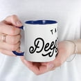 thumbnail image 5 of CafePress - Take A Deep Breath Mug - 11 oz Ceramic Mug - Novelty Coffee Tea Cup, 5 of 6