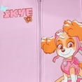 thumbnail image 3 of Paw Patrol Nickelodeon Skye Zip Up Hoodie (Girls), Sizes 2T-6X, 3 of 5