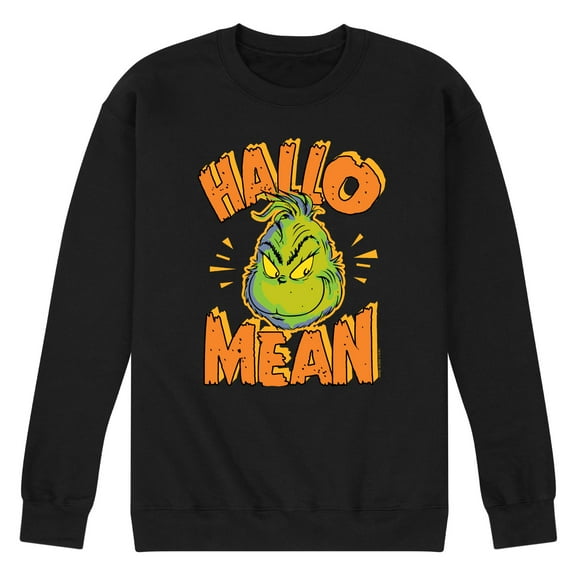The Grinch  - Hallo - Men's Crew Neck Fleece Pullover
