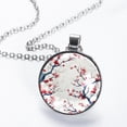 thumbnail image 2 of Tree Glass Circular Pendant Necklace - Women's Jewelry, 2 of 5