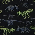 thumbnail image 4 of Your Zone Green Dinosaur Glow in the Dark Kids Nap Mat, 24" x 70", 4 of 6