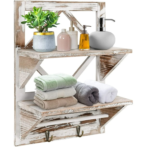 Teak Shower Caddy - Rustic & Durable