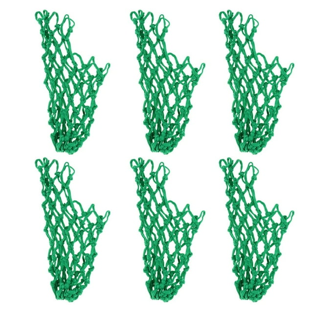 relayinert 6Pcs Billiard Pool Snooker Table Nylon Bags Net Club Accessory Pockets Mesh