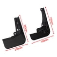 thumbnail image 5 of SPRING Fit for toyota for Prius 2023 60 Series black Splash Guards Mud Flaps Mudguard, 5 of 9