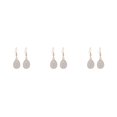 thumbnail image 1 of Qarigey 1 par de pendientes colgantes simples para fiesta de mujer, el mejor regalo, accesorios de joyería, suministro a juego de ropa, aleación Type1 NO1 Qarigey CBP480340, 1 of 6