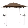 thumbnail image 4 of 8×5 FT Pop Up Grill Gazebo, Outdoor Grill Canopy with Vented Roof & Side Shelves, Large Portable Canopy for Outdoor Barbecue, Backyard, Patio, Easy Set up, 4 of 7