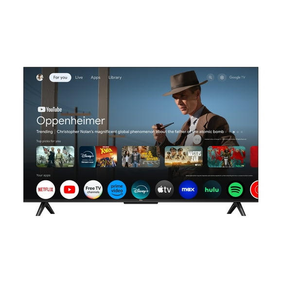 TCL 43" S Series 4K UHD HDR LED Smart TV with Google TV – 43S41K