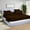 Chocolate, variant on DNG Creations 5 Piece Split King Adjustable Sheet Set 18 Inch Deep Pocket for Adjustable Beds 800 Threads Count ( Solid Purple )