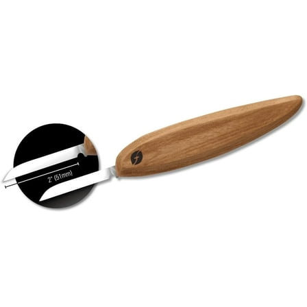 Flexcut - FP03 - Pro Series, 2 in. Roughing Knife - Wood Carving Tool -
