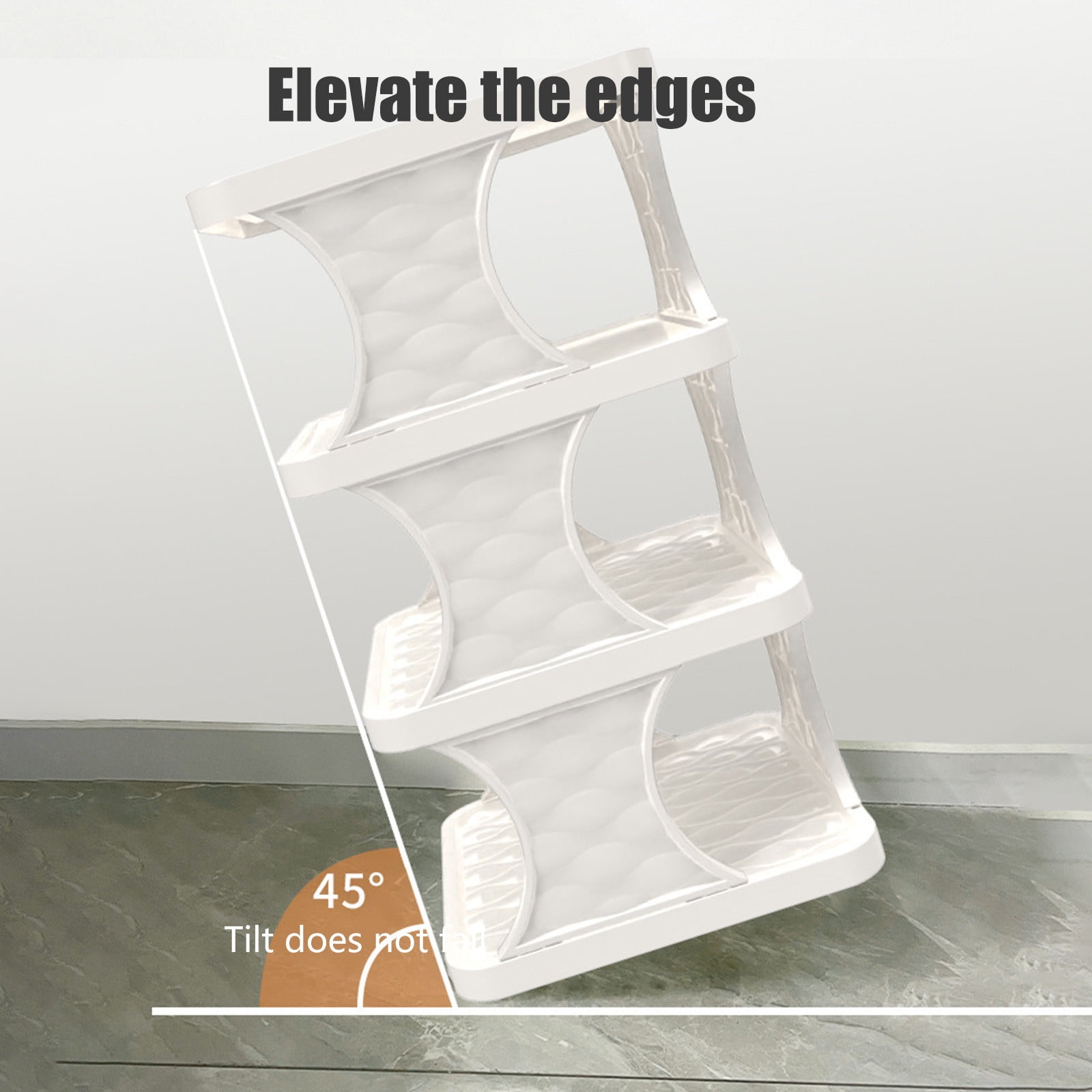 Modern Metal 4-tier Shoe Rack, Versatile Storage Organizer, Sleek Contemporary Style, Maximizes Closet Space, Bedroom, Entryway, Dorm Living, Tall Narrow Design, Durable Steel Construction,