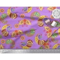 thumbnail image 3 of Soimoi polyester Crepe Fabric Artistic Paisley Fabric Prints By Yard 42 Inch Wide, 3 of 3