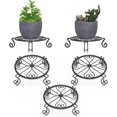 thumbnail image 1 of 2023 - Plant Stands, [3 Pcs] 9 Inch Modern Heart Shaped Plant Pot Holder, Durable Rustproof Potted Plant, 1 of 4