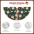 thumbnail image 3 of Sikiie Festive Forest Friends Christmas Tree Skirt, Christmas Tree Decorations, Christmas Decor, Tree Mat Decoration(30-48IN)-48", 3 of 6