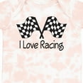 thumbnail image 4 of Inktastic I Love Racing Boys or Girls Baby Bodysuit, 4 of 5