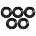 thumbnail image 1 of ETHZZLE 5 Pcs Accessoire de Canot Imperméable PVC Noir pour Réparation d'Anneau d'Égouttement, 1 of 8