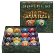Aramith Camouflage Billiard Pool Ball set 2 1/4