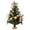 10_B, variant on Mini Christmas Tree Tabletop Decor With Star Topper Small Holiday Tree Decoration For Indoor Home Office Shelf Mantel Cabinet Top Display