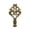 Polished Brass - Pack of 1, variant on Royal Designs, Inc. Floral Filigree Design Crystal Accent Lamp Finial for Lamp Shade, F-5071PB-2, Polished Brass, Pack of 2
