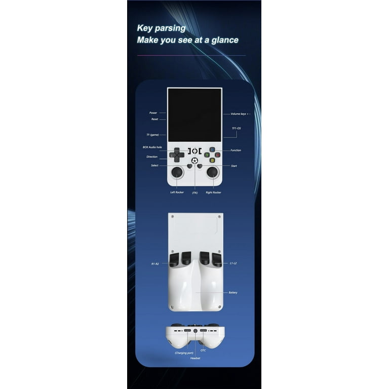 RUMOAページです The latest R36SMAX open source handheld game console, nostalgic