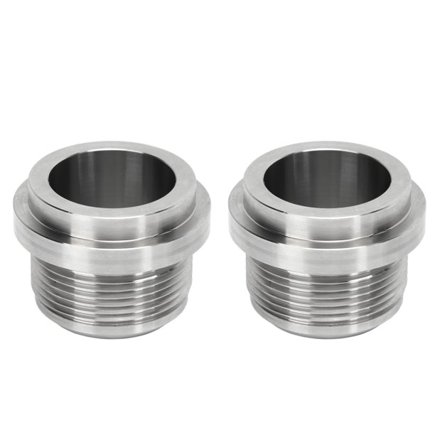 Weldable Fuel Tank Adapter,1 Pair AN20 Stainless Stainless Steel Welded