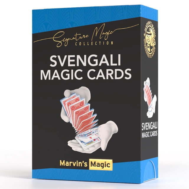 Set de Trucos con Baraja Mágica Svengali de la Firma de Marvin's Magic