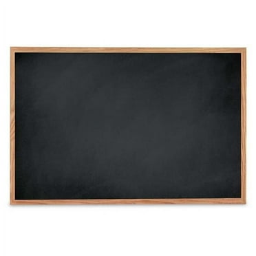 Black chalkboard 36' x 24' with Light Oak hardwood frame