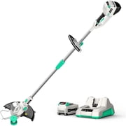 Litheli 40V 13" Cordless String Trimmer, Battery Powered Grass Trimmer & Wheeled Edger With 2.0Ah Battery and Charger
