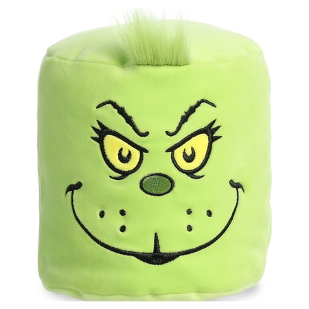 Aurora - Small Green Dr. Seuss - 6 Grinch Mallow - Whimsical Stuffed Animal