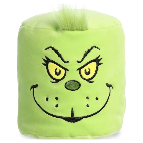 Aurora - Small Green Dr. Seuss - 6" Grinch Mallow - Whimsical Stuffed Animal
