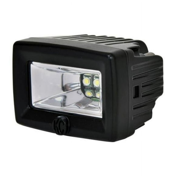 KC HiLiTES 1328 2 in. C-Series C2 LED Light 20w Area Flood Beam - Black