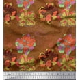 thumbnail image 1 of Soimoi Cotton Duck Fabric Peony Floral Printed Fabric 1 Yard 42 Inch Wide, 1 of 3