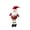 A, variant on Christmas Dangling Leg Ornament Fabric Santa Snowman Reindeer Hanging Tree Decor Design B