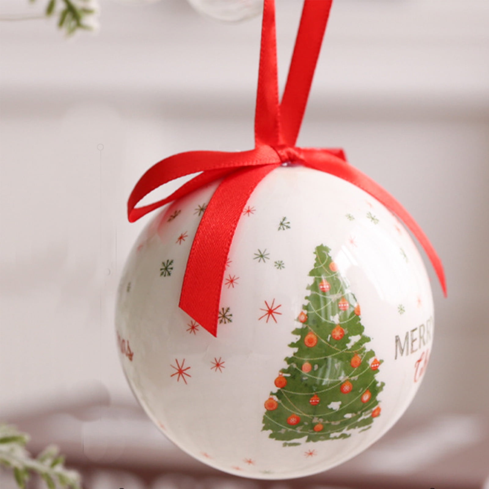 12 Boules De Noël En Velours Vert 8 Cm - Déco Incassable Et Cosy Pour Ton Sapin ! - 6