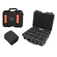 thumbnail image 6 of Huhudde Watch Box Portable 2/8/12/20 Slots Watch Display Storage Case Organizer EVA Shockproof Suitcase Waterproof Accessories, 6 of 16