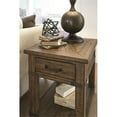 thumbnail image 2 of Bowery Hill Farmhouse Wood Brown Finish Rectangular End Table, 2 of 3
