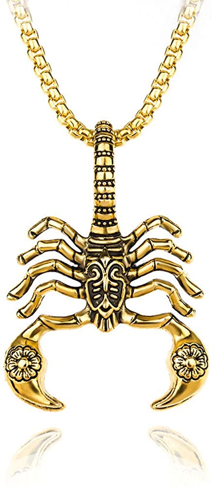 Scorpion Scorpio Necklace Personalized 