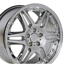 OE Wheels MB09 18 Inch Rims Fit Brabus Style 5x112 18x8.5 Chrome (Set of 4)