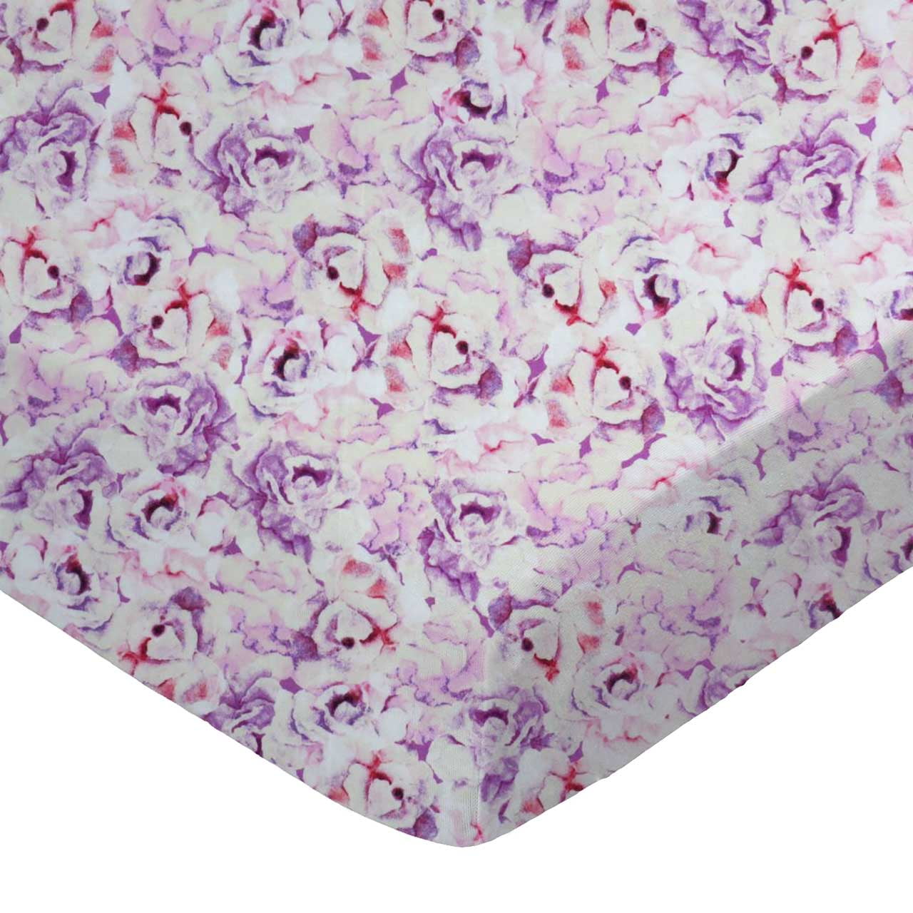 color Cradle Mattress Protector and Sheet Combo size 18x36 Lavender